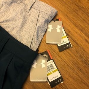 BUNDLE- 2 Pair of Under Armour Boys Shorts.